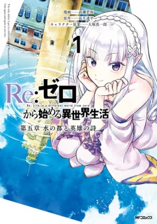 Re Zero Chapter 5 La Ville des Écluses et la Ballade du Héros FR Cover Image